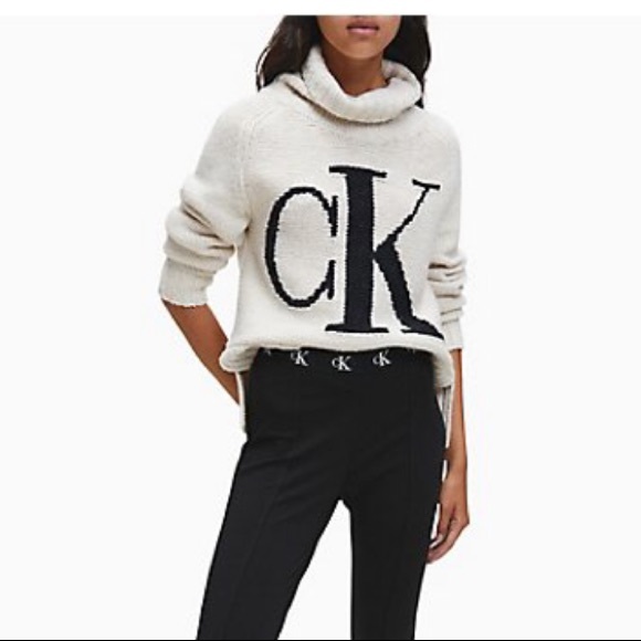 Calvin Klein Wool Alpaca Sweater XS or XL NEW - Picture 1 of 5